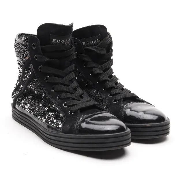 High-Top Sneaker in Schwarz, , Hogan