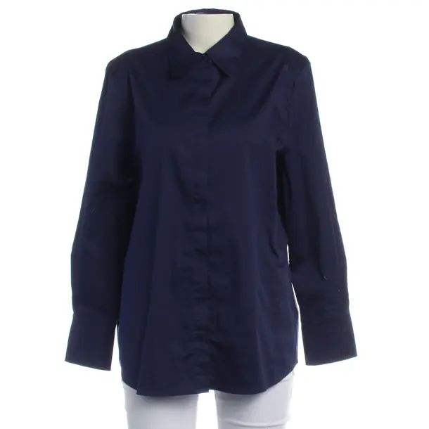 Bluse in Blau, Baumwolle, Marc Cain