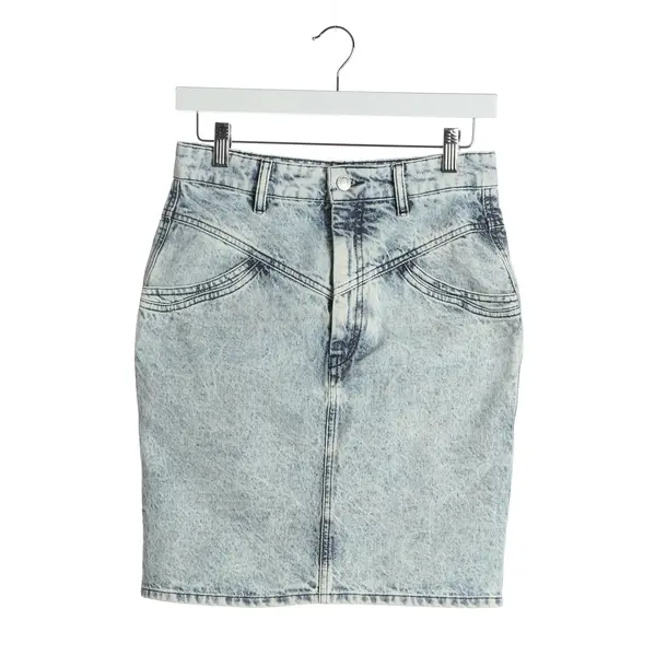 Rock in Blau, Baumwolle, Isabel Marant