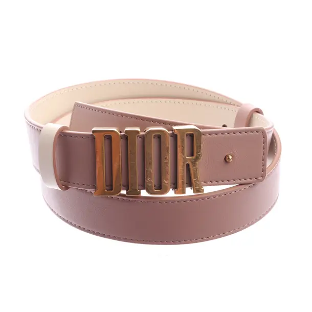 Gürtel in Rosa, Leder, Dior