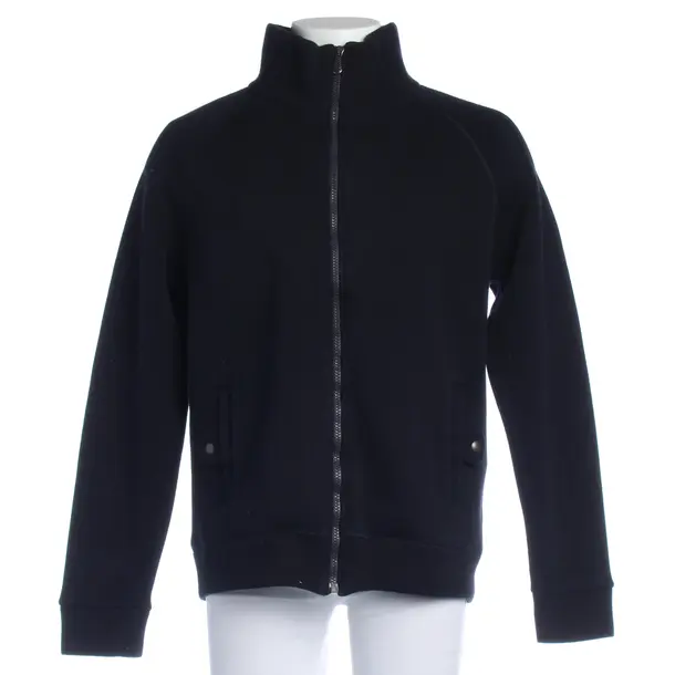 Zip-Up Hoodie in Blue, Cotton, Bottega Veneta