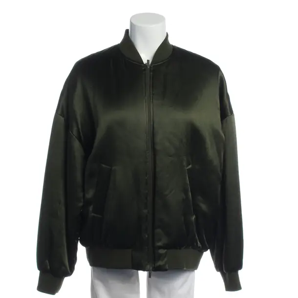 Bomber Jacket in Green, Acetate, Max Mara