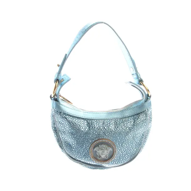 Handbag in Blue, Viscose, Versace