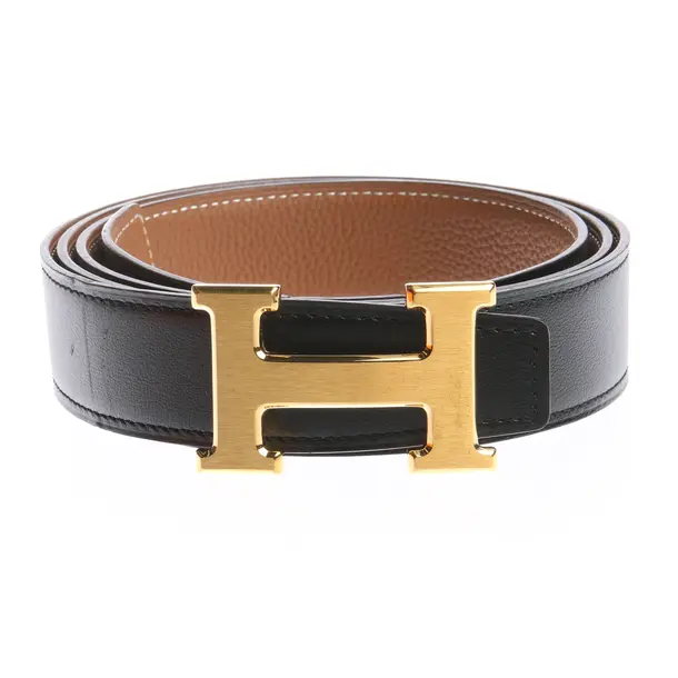 Belt in Black, Leather, Hermès