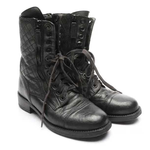Ankle Boots in Black, , Chanel