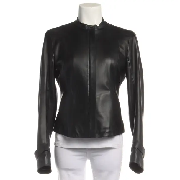 Lederjacke in Schwarz, Leder, Strenesse
