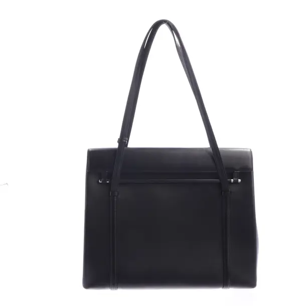 Schultertasche in Schwarz, Leder, Cartier