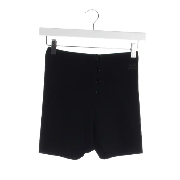 Shorts in Schwarz, Viskose, Courrèges