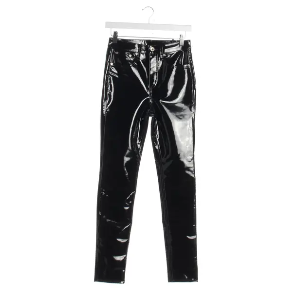 Hose in Schwarz, Polyurethan, Rag & Bone