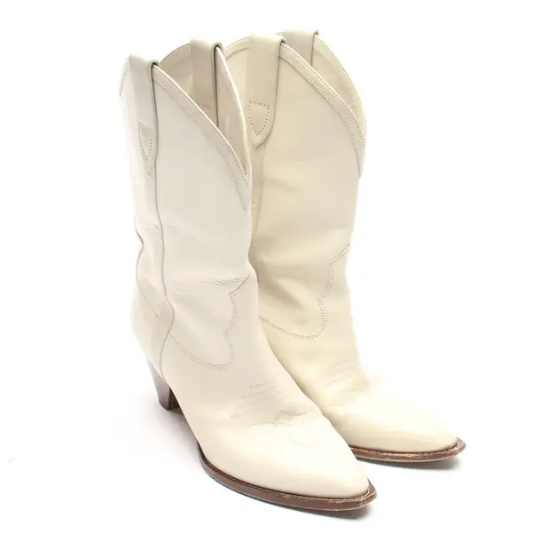 Ankle Boots in White, , Isabel Marant