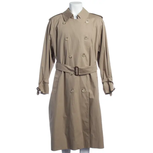 Overcoat in White, Cotton, Burberry