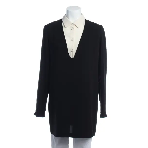 Bluse in Schwarz, Baumwolle, Salvatore Ferragamo