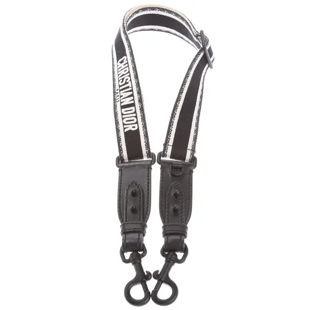 Shoulder Strap in Black, Polyester, Dior