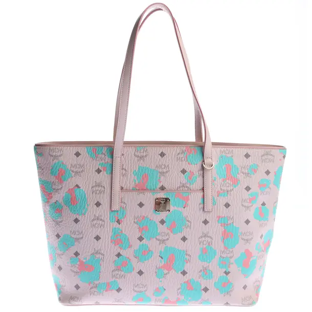 Shopper in Mehrfarbig, Leder, MCM