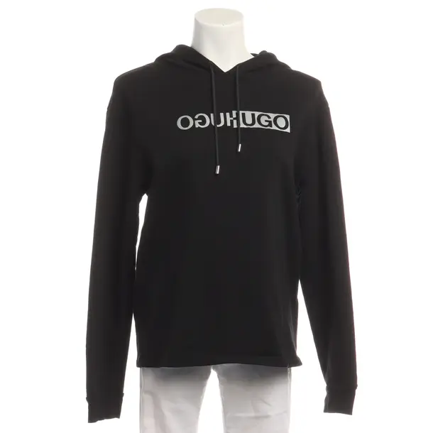 Hoodie in Black, Cotton, Hugo Boss Red Label