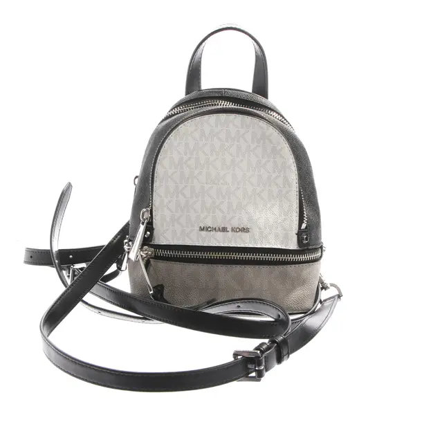 Backpack in Gray, Leather, Michael Kors