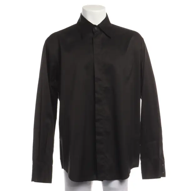 Hemd in Schwarz, Polyester, Versace