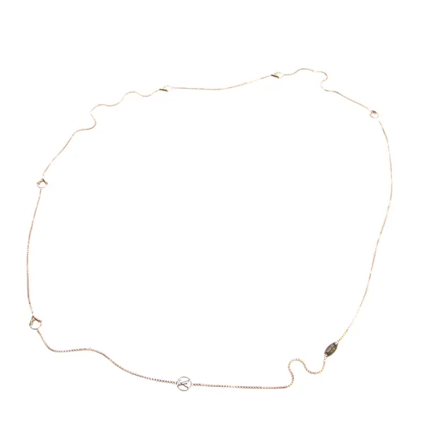 Necklace in Metallic, Metal (metallic, metallized), Louis Vuitton