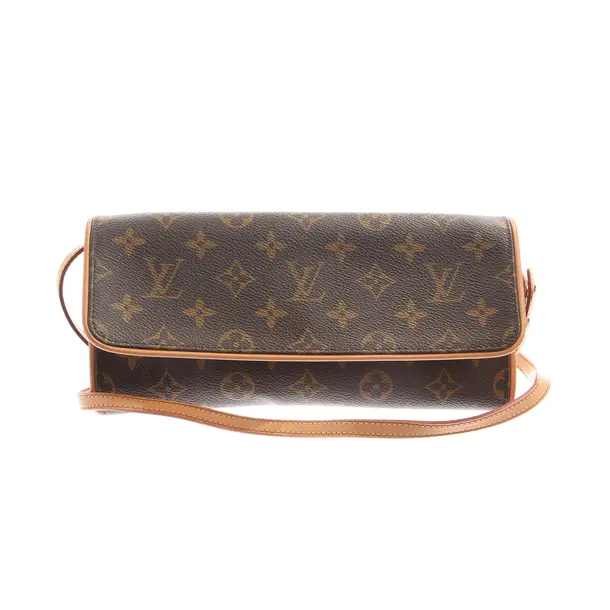 Schultertasche in Braun, Canvas, Louis Vuitton