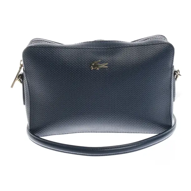 Shoulder Bag in Blue, Leather, Lacoste