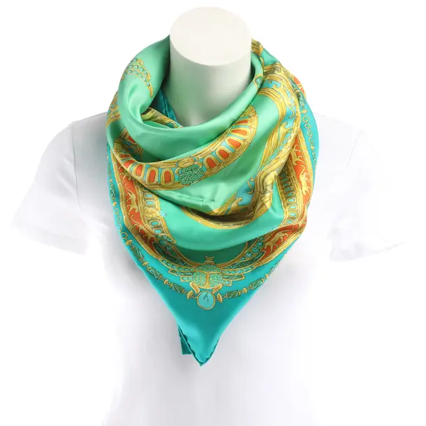 Shawl in Multicolored, Silk, Cartier