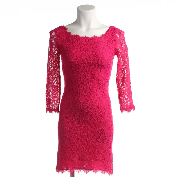 Cocktailkleid in Rosa, Viskose, Diane von Furstenberg