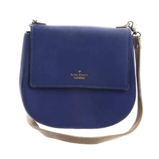Shoulder Bag in Blue, Leather, Kate Spade New York