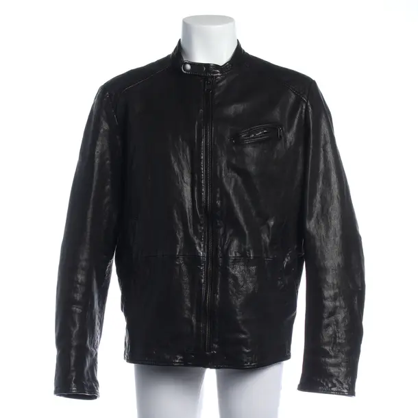 Lederjacke in Schwarz, Leder, Marc O'Polo