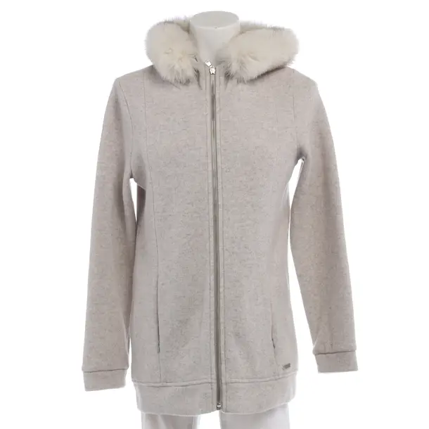 Cardigan in White, Wool, Woolrich