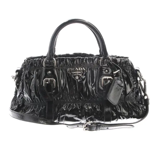 Handbag in Black, Leather, Prada