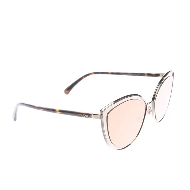 Sunglasses in Brown, Synthetic / Metal, Chanel
