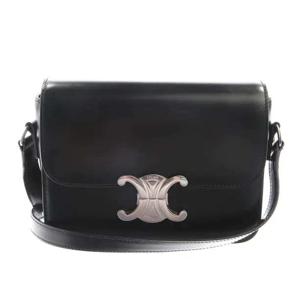 Cross Body Bag in Black, Leather, Céline