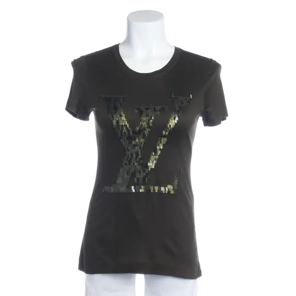 Shirt in Grün, Viskose, Louis Vuitton