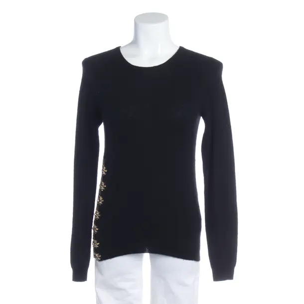 Jumper in Black, Wool, Dondup