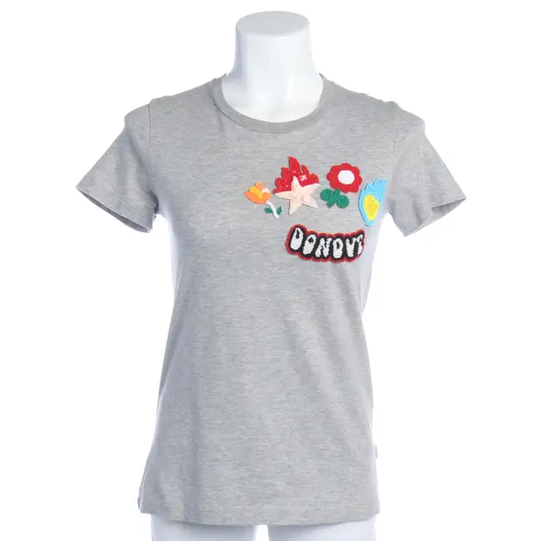 Shirt in Grau, Baumwolle, Dondup