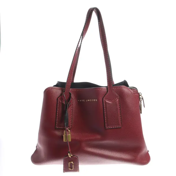 Schultertasche in Rot, Leder, Marc Jacobs