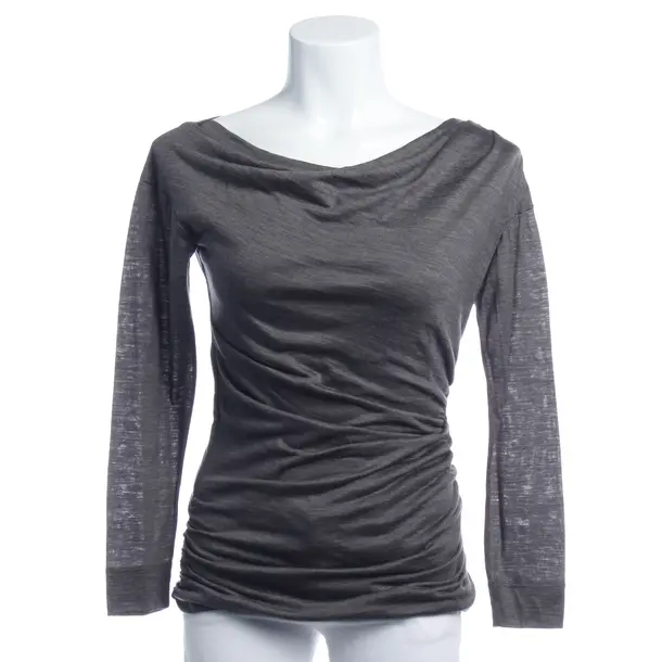 Long Sleeve Shirt in Gray, Wool, Louis Vuitton