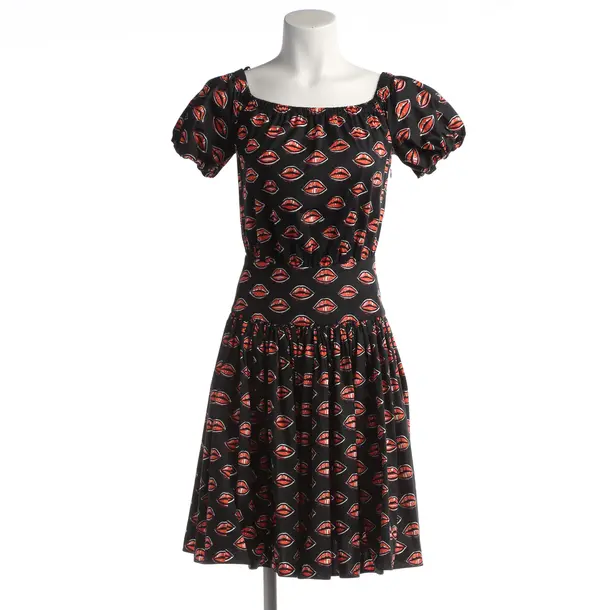 Kleid in Mehrfarbig, Baumwolle, Prada