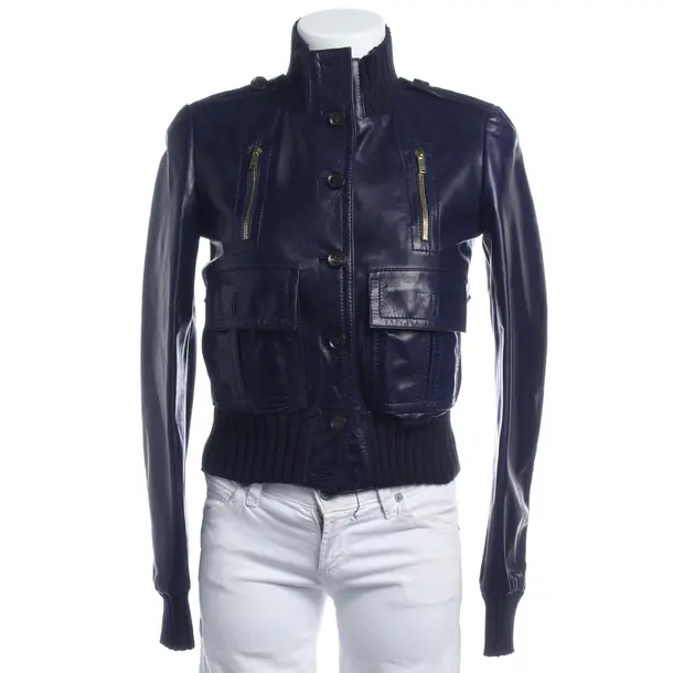 LeatherJacket in Purple, Leather, Gucci