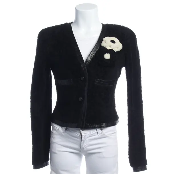 LeatherJacket in Black, Leather, Chanel