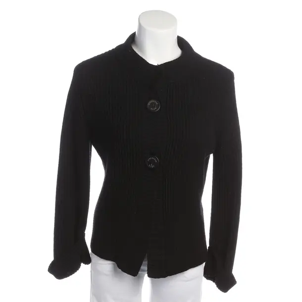 Strickjacke in Schwarz, Wolle, Strenesse