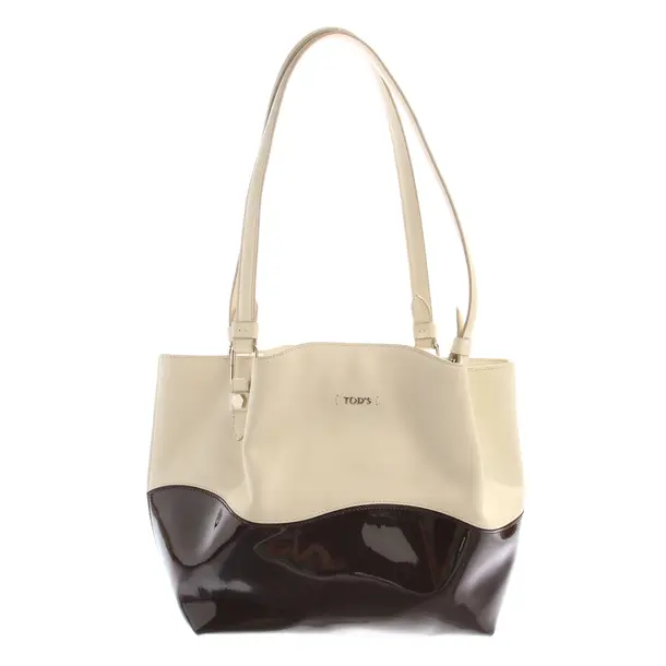 Shoulder Bag in White, Leather, Tod´s