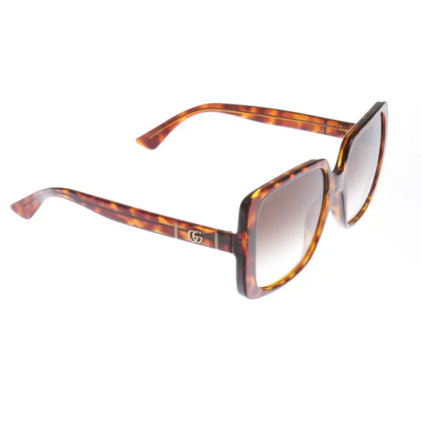 Sonnenbrille in Braun, Kunststoff, Gucci
