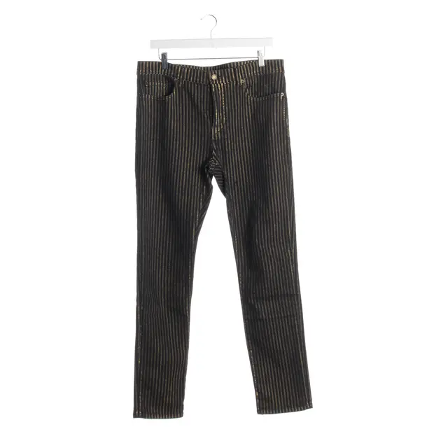 Jeans Slim Fit in Metallic, Baumwolle, Saint Laurent