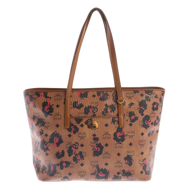 Shopper in Mehrfarbig, Leder, MCM