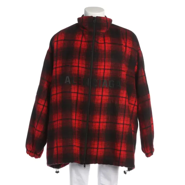 Übergangsjacke in Rot, Wolle, Balenciaga