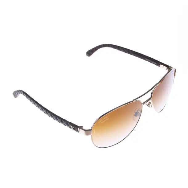 Sunglasses in Brown, Synthetic / Metal, Chanel
