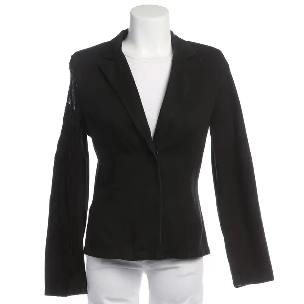 Blazer in Schwarz, Baumwolle, Alexander McQueen