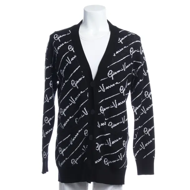 Cardigan in Black, Wool, Versace