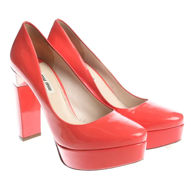 Pumps in Rosa, , Miu Miu